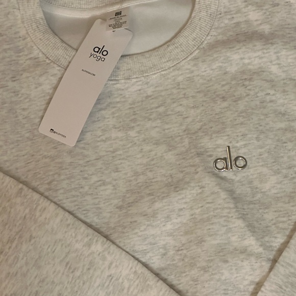 ALO Yoga Brown Crewneck Sweater - Picture 3 of 10